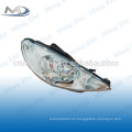 Cristal de cabeza de cristal para Peugeot 206 R087276 L087275